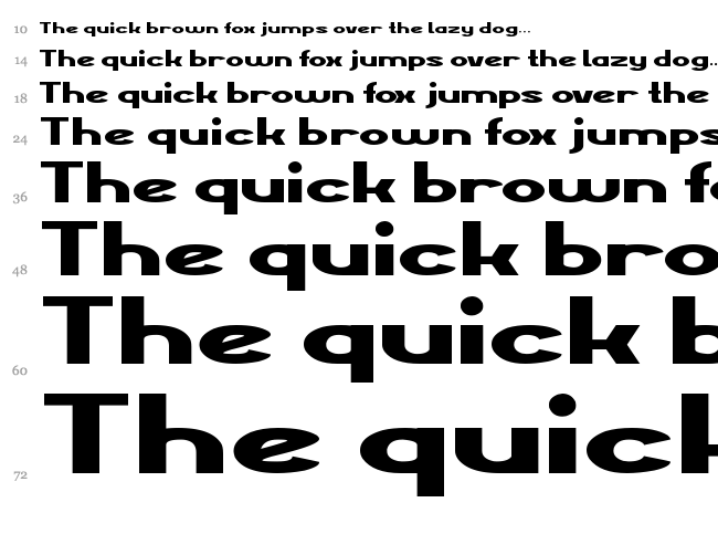The Kind Of Feeling font waterfall